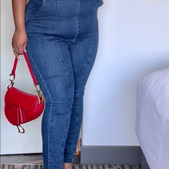 Denim Jumpsuit! - Picture 2 of 3